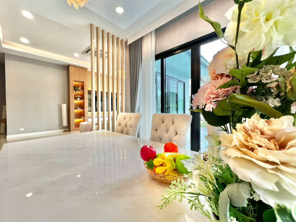 รูป บ้านใหม่พูลวิลล่าสไตล์โมเดิร์นลักซ์ชูรี   รับเงื่อนไขผ่อนตรง  - รูปที่ 43/44
