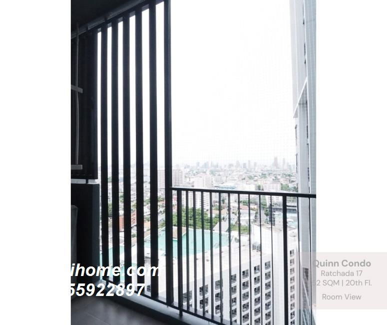 รูป P-39739 ให้เช่า คอนโด ควินน์ คอนโด รัชดา ซอย อินทรามาระ 45 Ratchadaphisek, Din Daeng, Bangkok พร้อมอยู่ ราคาถูก Line Id @easythaihome 085-592-2897 - รูปที่ 9/15