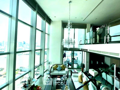 Condos for sale Charoen Nakhon Station : 4-BR Condo at The River Condominium near BTS Saphan Taksin (ID 2023296)