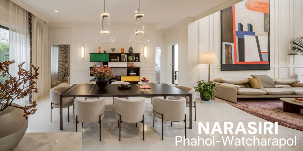 รูป ✨ ขายบ้านตัวอย่างแต่งครบเฟอร์นิเจอร์นำเข้า Nasasiri พหลวัชรพล Manior 4 ราคาพิเศษจากปกติ 75 ล้านเหลือเพียง 60 ล้าน  - รูปที่ 5/15