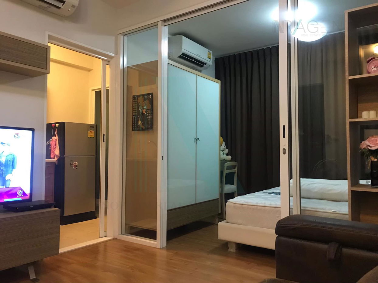 picture NR09208. For rent I-Bisa Condo RCA 1 bedroom 5th floor Building A near Bangkok Hospital. - 8/8