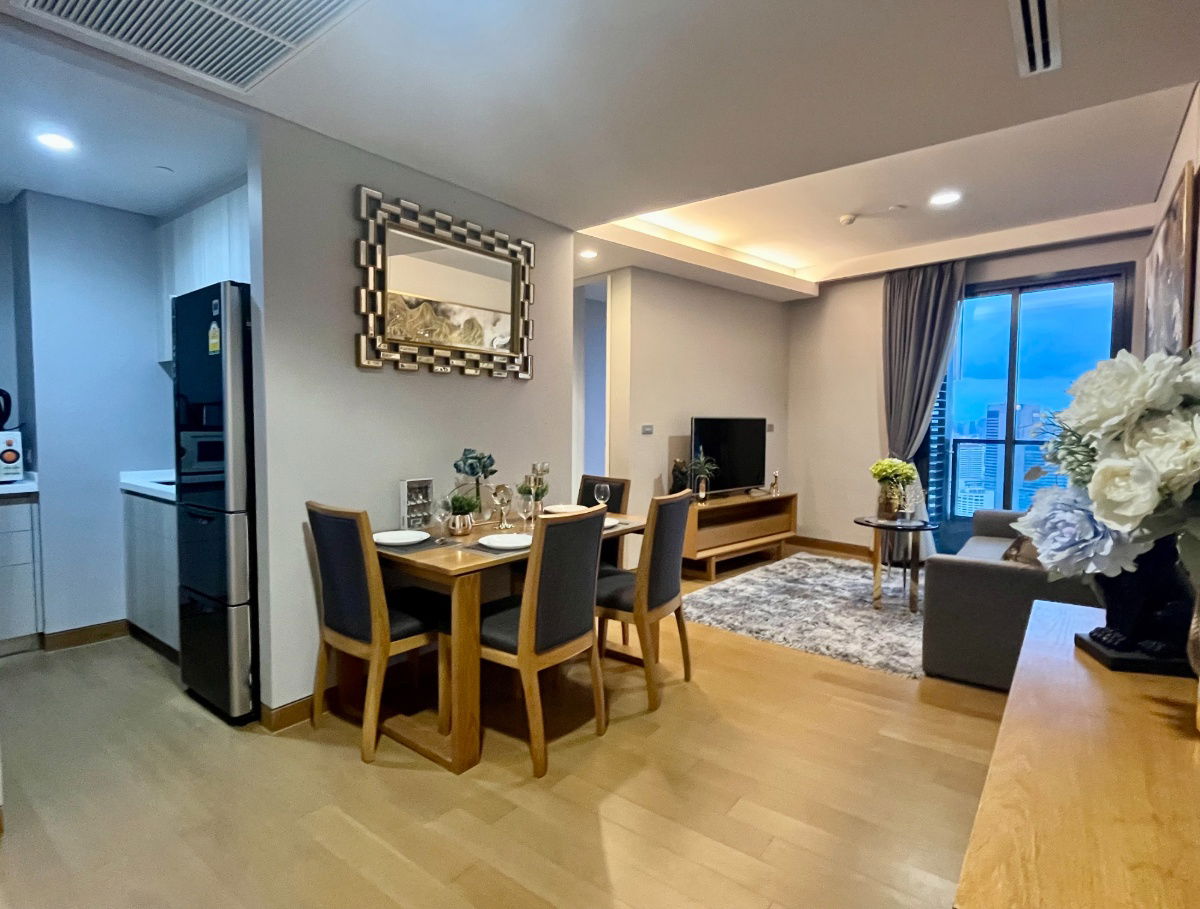 รูป ให้เช่า !! คอนโด THE LUMPINI 24 | ซอยสุขุมวิท 24 I   * Sky Swimming Pool * ชั้น 33 | พื้นที่ 56 sq.m. | 2B 2B (BTS พร้อมพงษ์)  (Agents Welcome) - รูปที่ 2/15