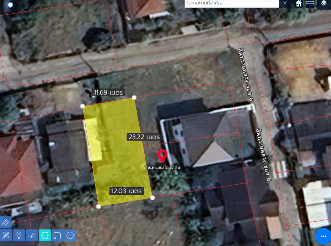 รูป DD-0316AB ขายที่ดินเปล่า 64.5ตร.วา แปลงหัวมุม และ 71ตร.วา แปลงใน โซนสันทรายหลวง - รูปที่ 3/7