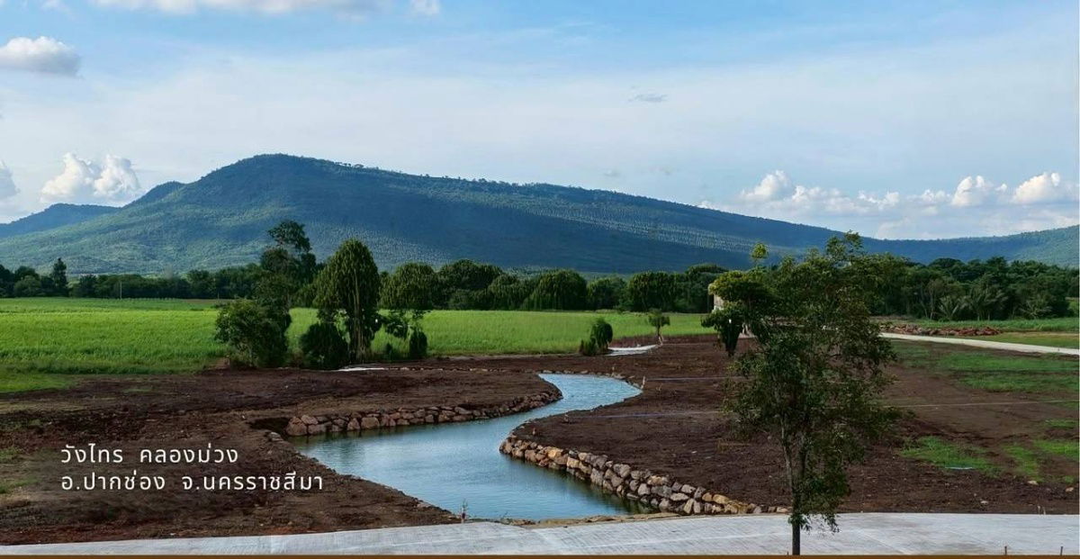รูป ขายที่ริมน้ำ วิวเขา วังไทร คลองม่วง ปากช่อง ที่ติดน้ำ ใกล้ภูเขา วิวเขาล้อมรอบ วิวเขายายเที่ยง นครราชสีมา น้ำไฟพร้อม ใกล้ my ozone 0879074045 - รูปที่ 3/4