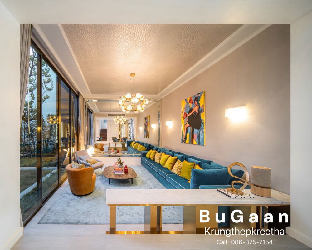 รูป 💼 BuGaan กรุงเทพกรีฑา | Luxury Investment โอกาสสุดท้าย! บ้านหรู 430 ตร.ม. หลังสุดท้าย พร้อมเฟอร์นิเจอร์แบรนด์นำเข้า - รูปที่ 8/19