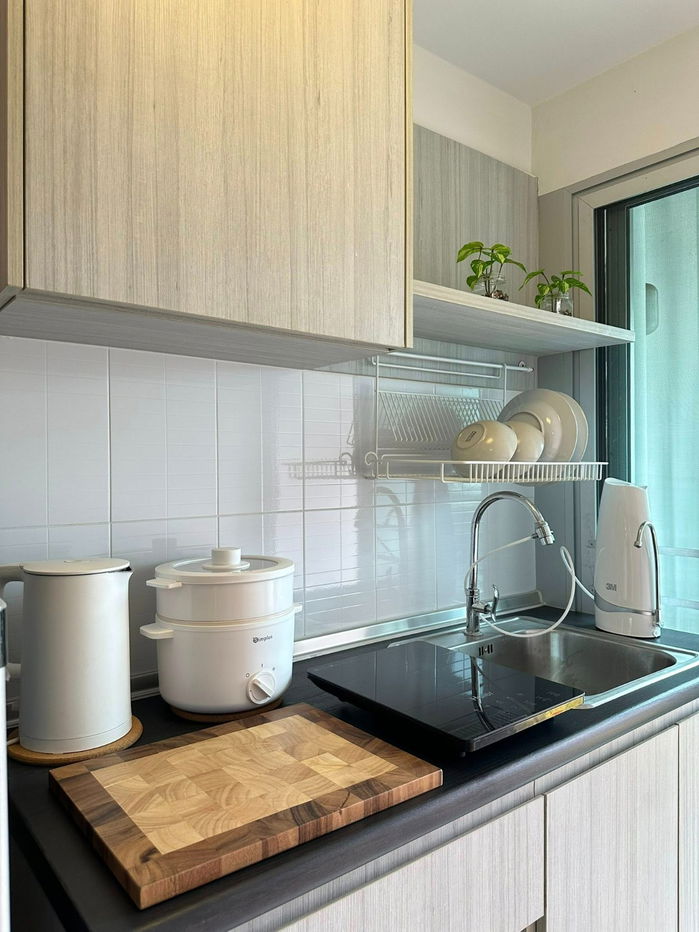 picture 🟢Condo For Rent 🟢Aspire Sathorn - Taksin Brick Zone Near BTS Wutthakat Full Furniture 1 bedroom 1 bathroom HOT!! - 7/9