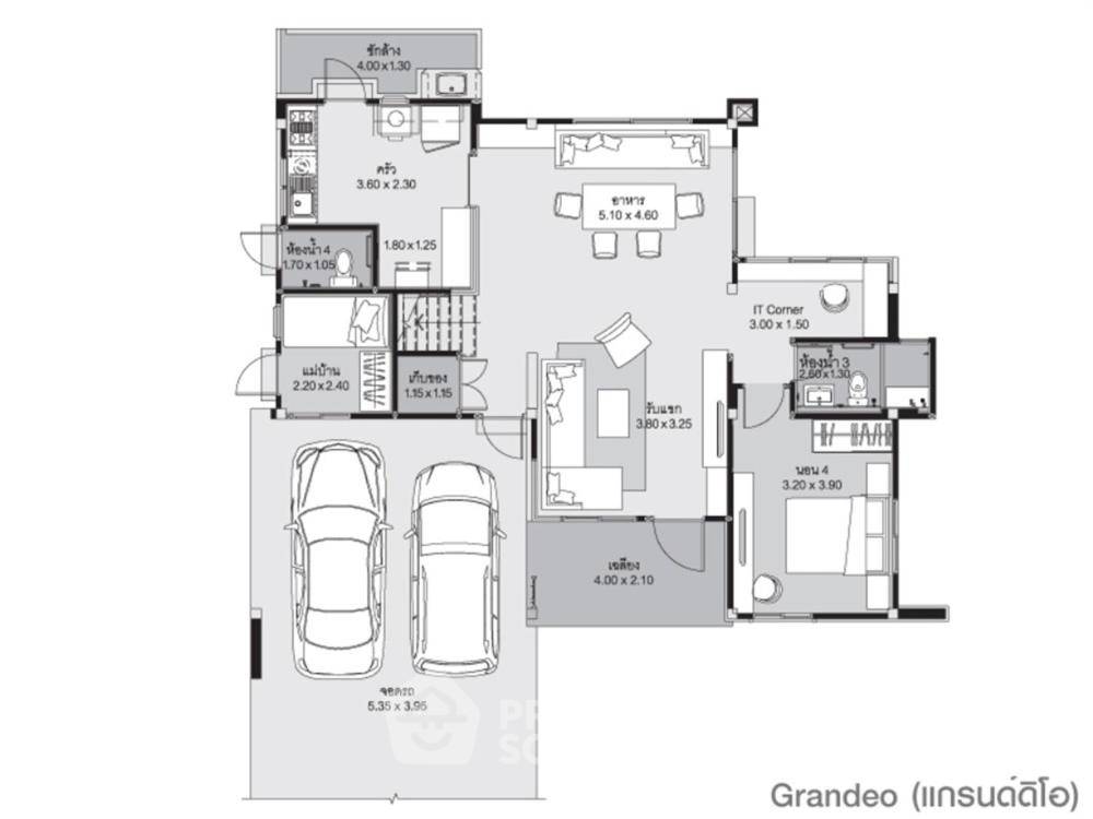 รูป บ้าน 4-ห้องนอน ที่ มัณฑนา อ่อนนุช-วงแหวน 4 ใน ดอกไม้ (ID 1491059) - รูปที่ 3/11
