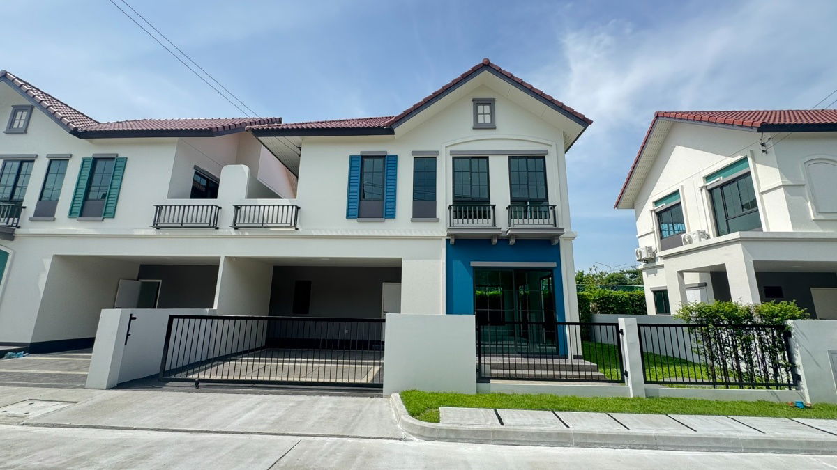 รูป ขายบ้านแฝดบ้านเดี่ยวอณาสิริ เวสต์เกต  ใกล้คลับเฮาส์ ทำเลส่วนตัว บ้านพร้อมเข้าอยู่ใกล้รถไฟฟ้า - รูปที่ 1/10