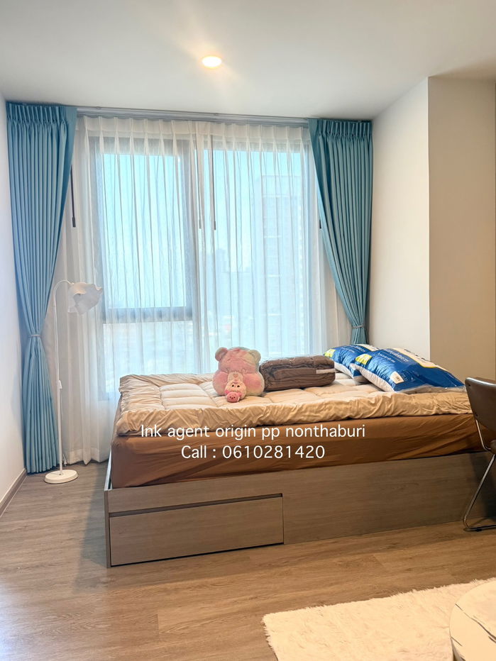 picture (For rent) new room❗️❗️ Condo Origin plug&play nonthaburi - 6/10