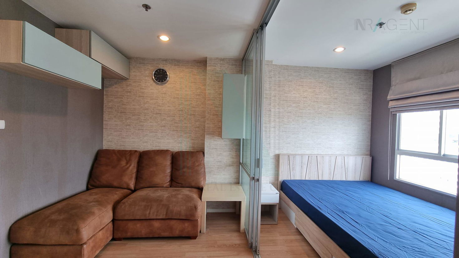 รูป ขายคอนโด 2 อาคาร A ชั้น 23 1 ห้องนอน ขนาด 22 ตรม ใกล้ ลุมพินี วิลล์ รามคำแหง 60 - รูปที่ 3/8