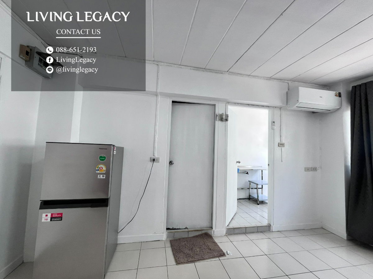 รูป T0BKAF ให้เช่าคอนโด Lumpini Center Happyland 25 ตร.ม. ชั้น 3 ตึก A2 line id : @livinglegacy - รูปที่ 10/14