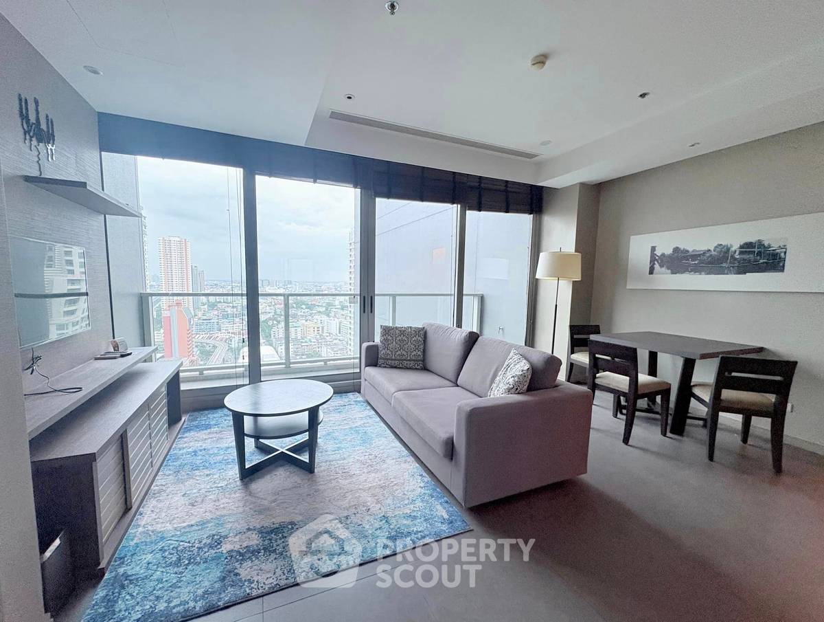 picture 1-BR Condo at The River Condominium near BTS Saphan Taksin (ID 1910229) - 2/9