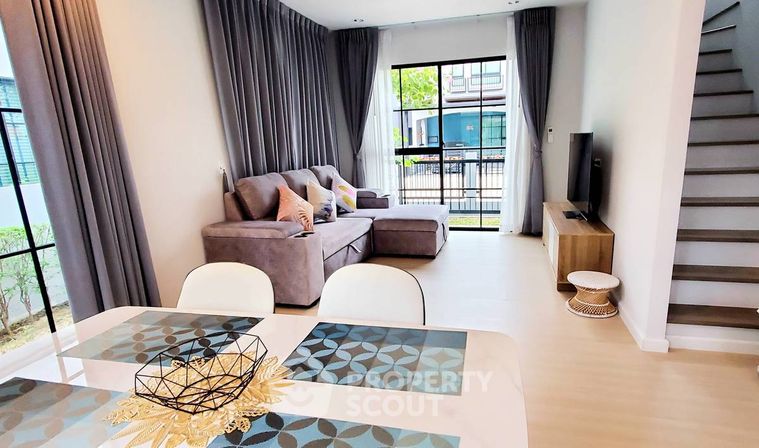 3-bed townhouse for rent, 148 sqm, 37 sq wah, Anasiri Ramkhamhaeng