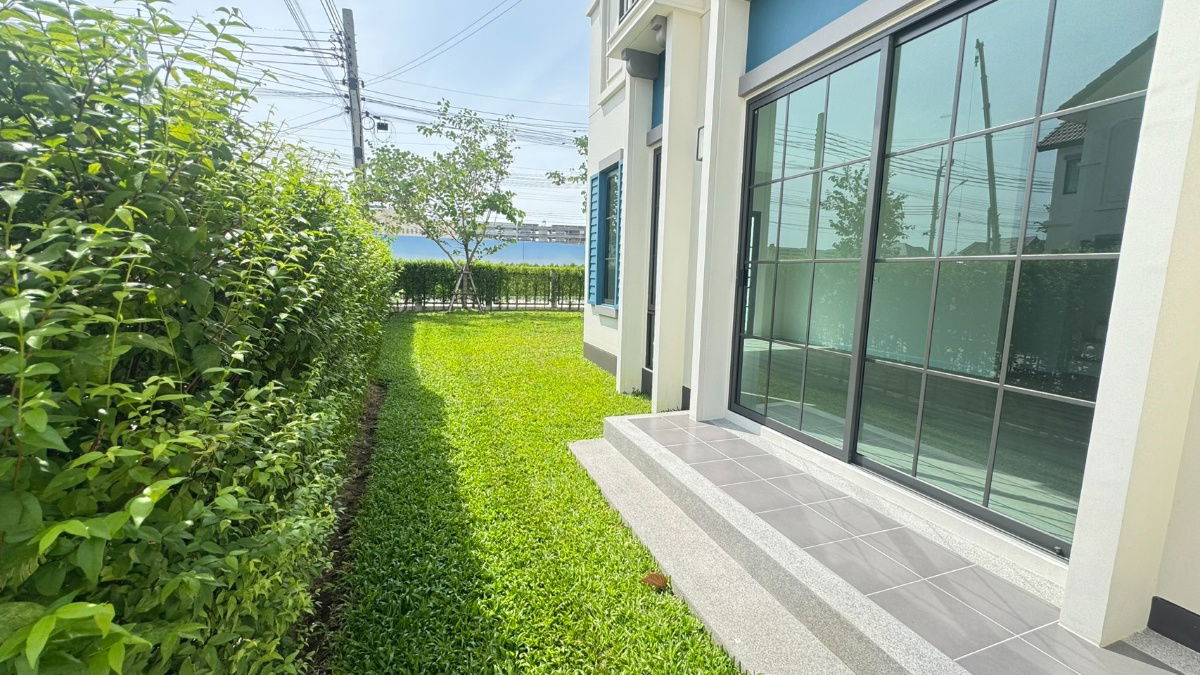 รูป ขายบ้านเดี่ยวที่ดินใหญ่ แปลงมุม  พร้อมเข้าอยู่ ทำเลใกล้รถไฟฟ้า  โครงการอณาสิริ เวสต์เกต - รูปที่ 7/9