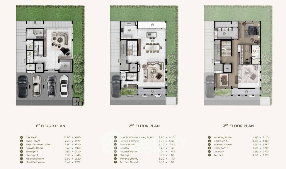picture 5-BR House near MRT Phetchaburi (ID 1492570) - 8/9