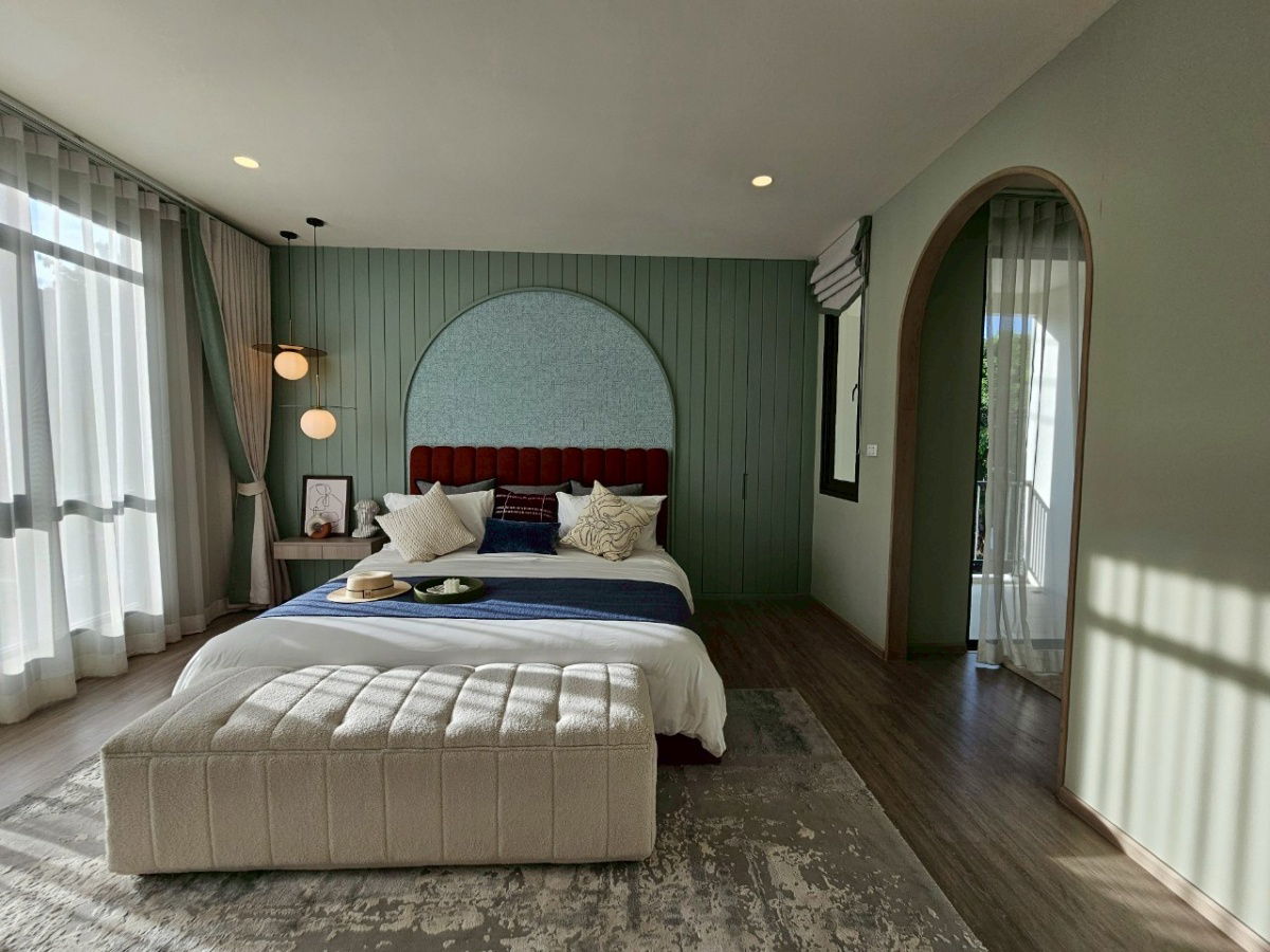 รูป ขายบ้านตัวอย่าง Fully furnished อณาสิริพายัพ แปลงหัวมุมหน้าสวน - รูปที่ 2/10