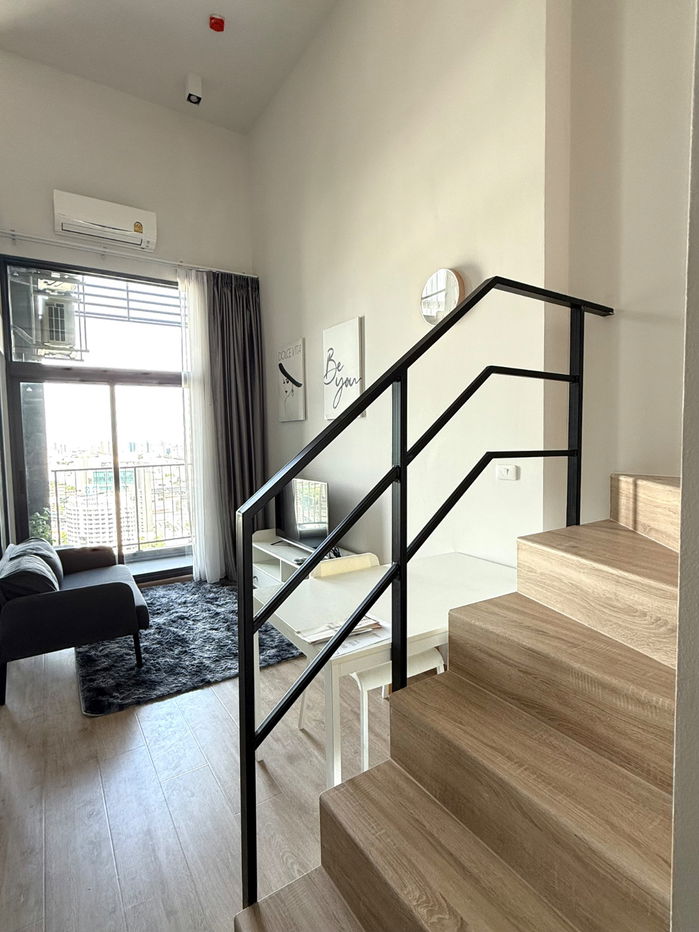 รูป 2 ห้องนอน loft 52ตรม. ไอดีโอ พระราม9 อโศก เช่า - รูปที่ 5/30