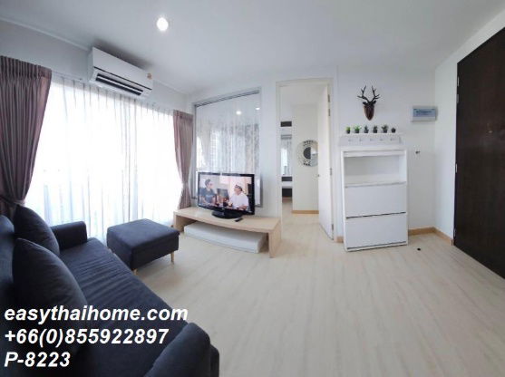 รูป P-8223 ให้เช่า คอนโด เดอะ พาร์คแลนด์ ศรีนครินทร์ เลคไซด์ Bang Phli District, Samut Prakan พร้อมอยู่ ราคาถูก Line Id @easythaihome 085-592-2897 - รูปที่ 9/11