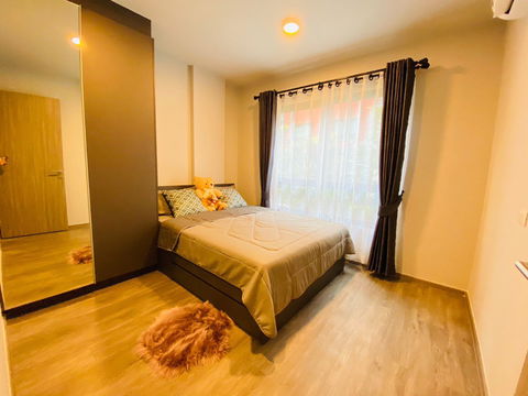 ว่างพร้อมอยู่💥มอนเต้ พระราม 9💥1bed plus☎️Line: 0883894733