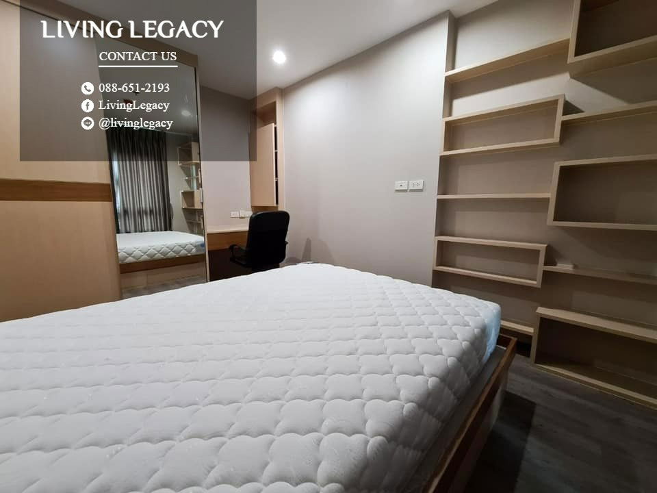 รูป SGURP6 ให้เช่าคอนโด Rich Park @ Triple Station 28.3 ตร.ม. ชั้น 18 line id : @livinglegacy - รูปที่ 7/8