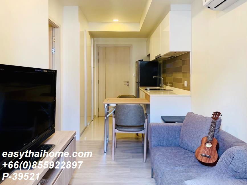 รูป P-39521 ให้เช่า คอนโด มาเอสโตร 03 รัชดา-พระราม 9 Ratchadaphisek Rd, Din Daeng, Bangkok พร้อมอยู่ ราคาถูก Line Id @easythaihome 085-592-2897 - รูปที่ 2/9