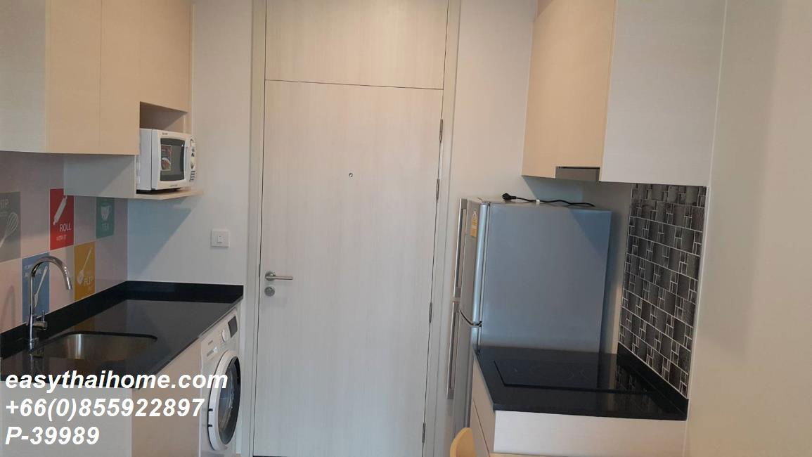 รูป P-39989 ให้เช่า คอนโด โนเบิล รีวอลฟ์ รัชดา Ratchadaphisek 6 Alley, Huai Khwang, Bangkok พร้อมอยู่ ราคาถูก Line Id @easythaihome 085-592-2897 - รูปที่ 5/13