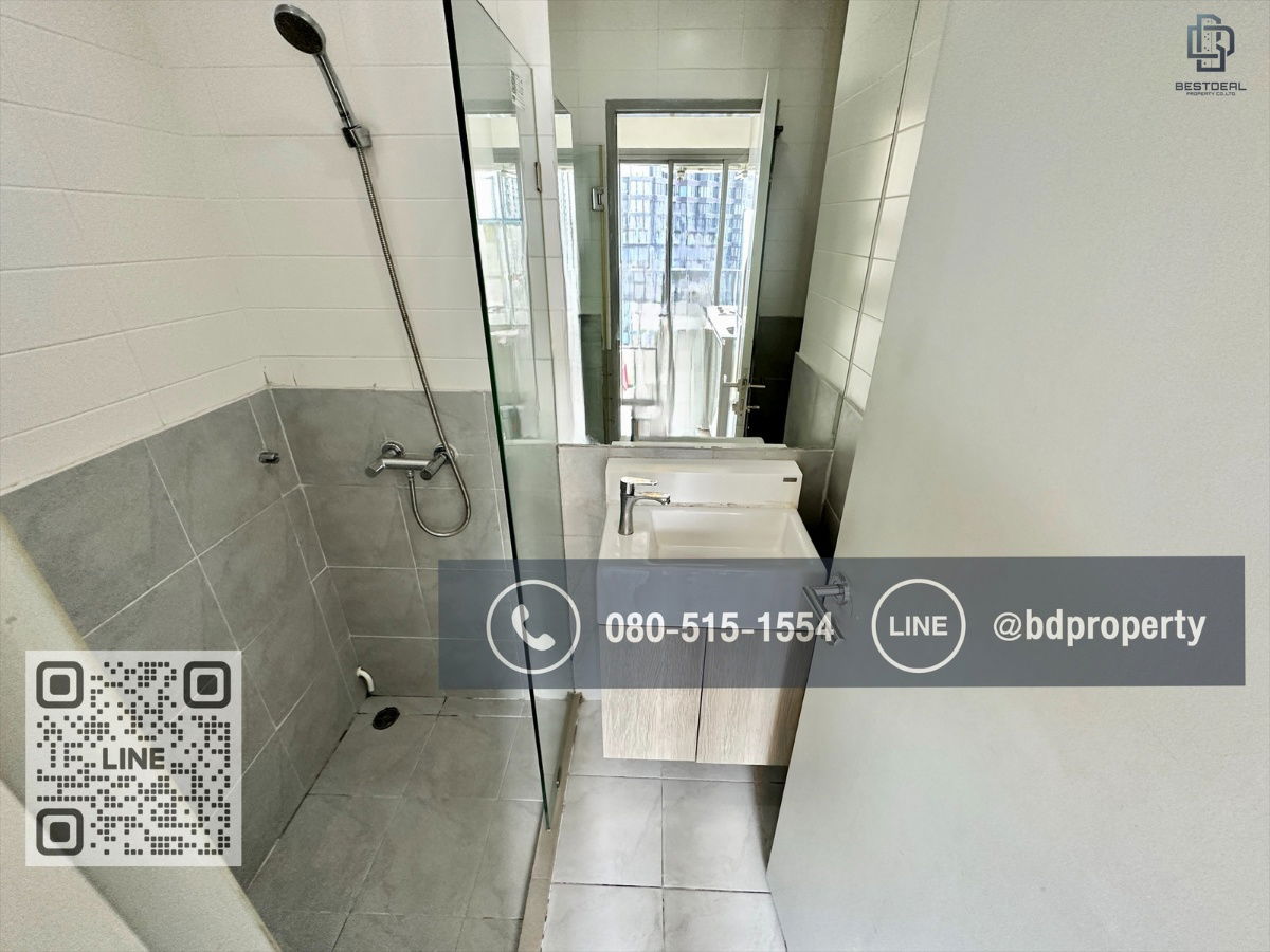 รูป Bestdeal ให้เช่าด่วน!!!ราคา 13,500/เดือน Studio 22ตรม. เฟอร์นิเจอร์และเครื่องใช้ไฟฟ้าพร้อมเข้าอยู่ “IDEO MOBI RAMA 9” ใกล้MRT และ เซ็นทรัลพระราม 9  - รูปที่ 8/10