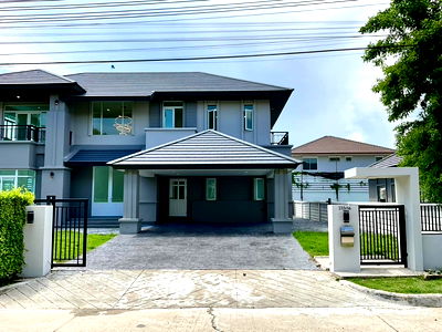 บ้านเดี่ยว สมุทรสาคร : ขาย บ้านเดี่ยว พร้อมสระน้ำ 180 ตร.ว. ณุศาศิริ พระราม 2 Nusasiri City Rama 2 