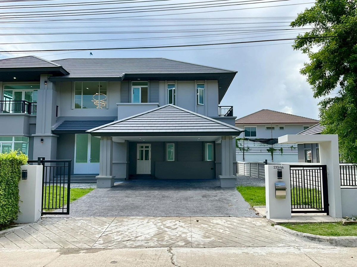 รูป ขาย บ้านเดี่ยว พร้อมสระน้ำ 180 ตร.ว. ณุศาศิริ พระราม 2 Nusasiri City Rama 2  - รูปที่ 1/42