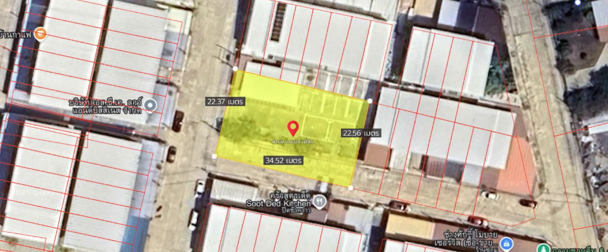 picture Urgent sale! Corner plot of 183.8 sq wah in prime Suphanburi location, PP Village 9, near government offices and shopping malls. - 11/11