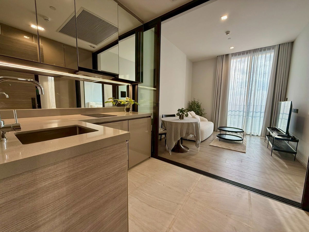 รูป ✨🦄 Ready to move 🦄✨ The Crest Park Residences เฟอร์ครบจบในที่เดียว โทร 096-2493698 (TCR0166) - รูปที่ 7/15