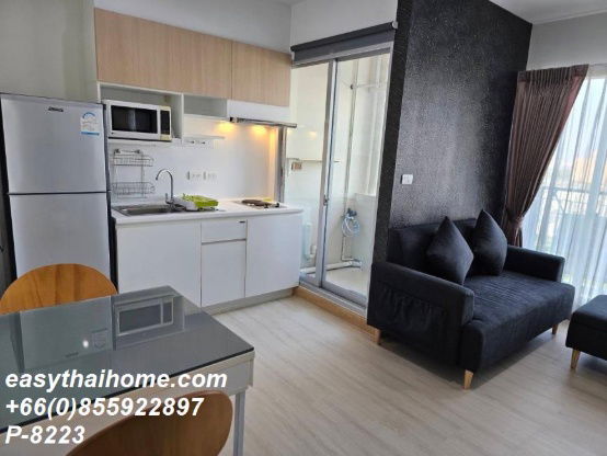 รูป P-8223 ให้เช่า คอนโด เดอะ พาร์คแลนด์ ศรีนครินทร์ เลคไซด์ Bang Phli District, Samut Prakan พร้อมอยู่ ราคาถูก Line Id @easythaihome 085-592-2897 - รูปที่ 11/11