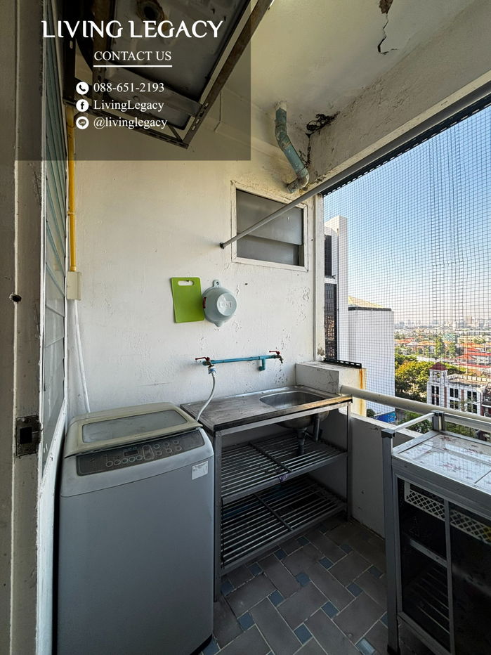 รูป SOMM61 ให้เช่าคอนโด ABAC Condo Town 30 ตร.ม. ชั้น 11 ตึก A line id : @livinglegacy - รูปที่ 10/20