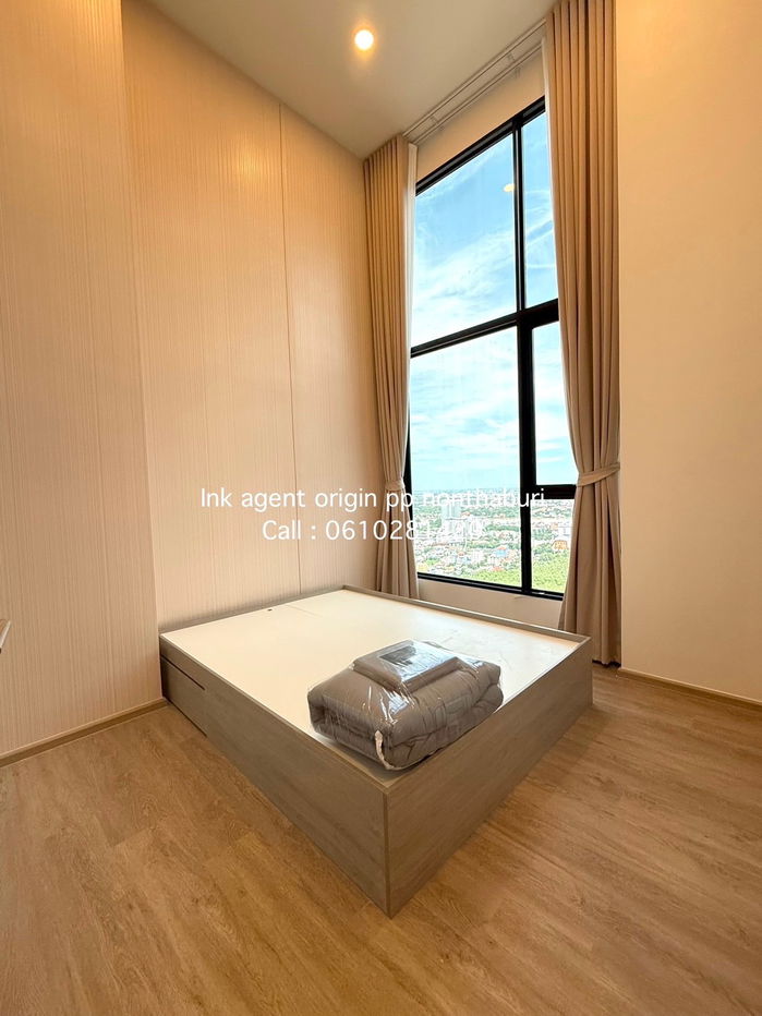 picture 🔥(For rent)🔥 🎉New room never rented out 🌃Condo Origin plug&play nonthaburi station - 6/12