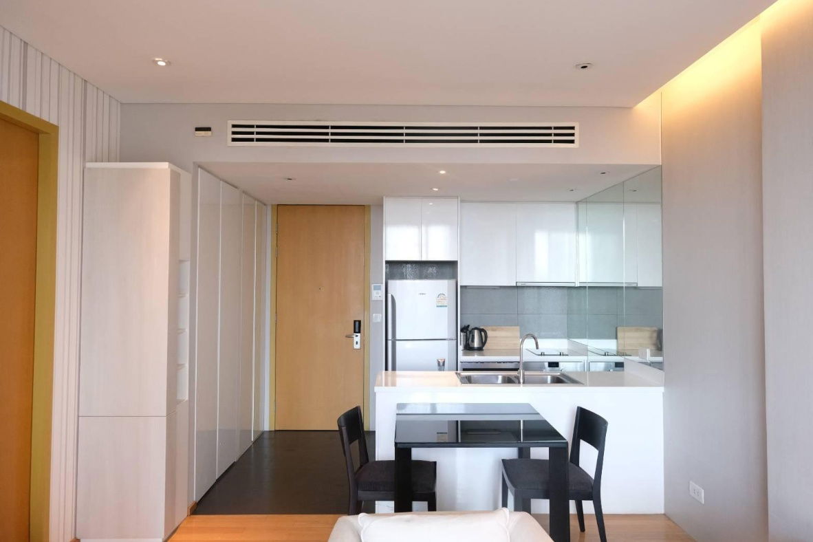 รูป Aequa Sukhumvit 49 ห้องนี้เลี้ยงสัตว์ได้ ♥ ขนาด 60 ตรม. ห้องใหญ่ สไตล์มินิมอล สนใจนัดชมโทรได้เลยครับ - รูปที่ 3/9