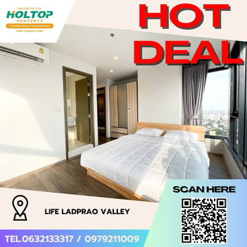 #Z1768💥040868🔥ให้เช่าคอนโด Life Ladprao Valley 