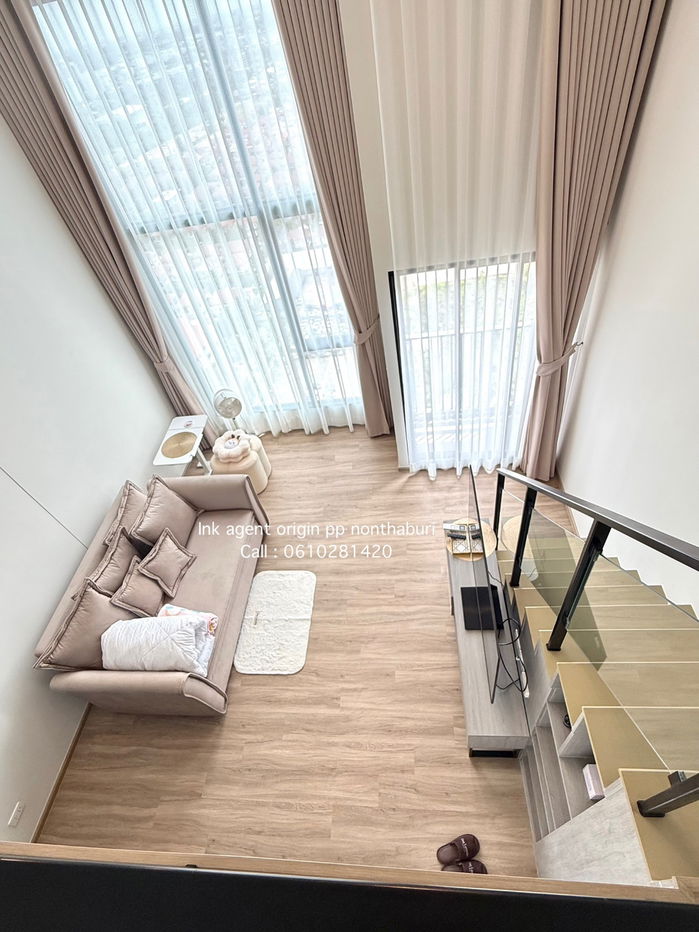 picture (For rent) 🌃Condo Origin plug&play nonthaburi station - 8/10