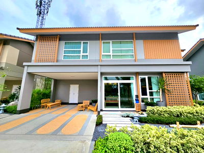 บ้านเดี่ยว รังสิต คลองสาม  : ขาย บ้านตัวอย่างทำเลหน้าโครงการ  โครงการอณาสิริ รังสิตคลอง 3