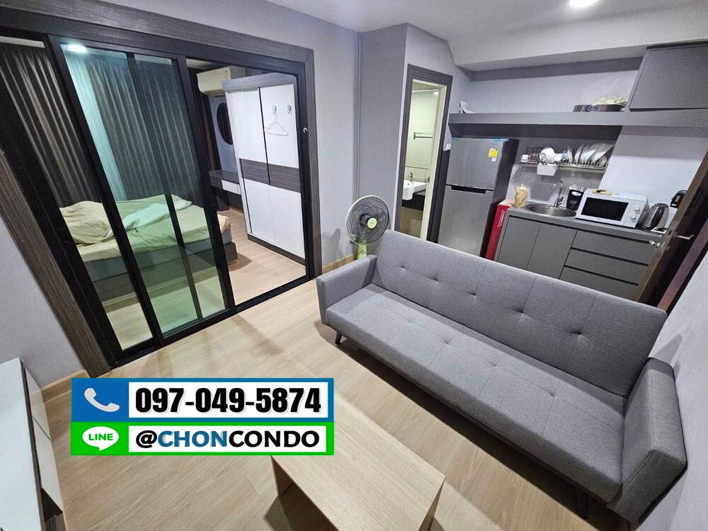 รูป Living Avenue ตึกB ชั้น4 บางแสน -------------------Tel 097-049-5874 (Line: @choncondo มี@ด้วย) - รูปที่ 1/12