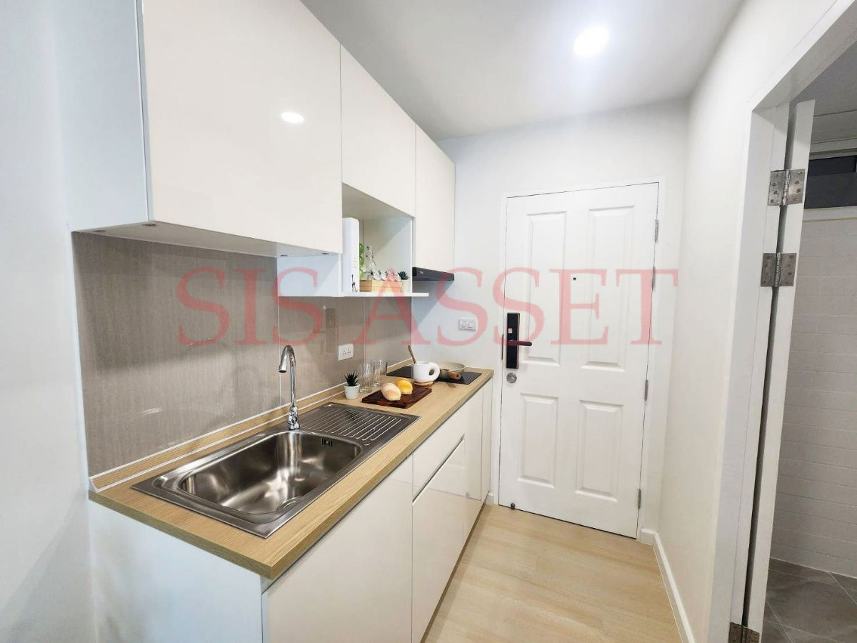 รูป ขายห้องรีโนเวทใหม่ - คอนโด เมโทร พาร์ค สาทร 1 ห้องนอน ขนาด 30.10 ตร.ม. อาคาร D ชั้น 7 ฟรี! เฟอร์และเครื่องใช้ไฟฟ้า - รูปที่ 5/7