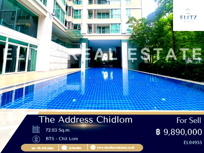 ขายคอนโด : ✨ ห้องคลาสสิคใจกลาง CBD The Address Chidlom ดีลนี้มีไม่บ่อย ✔
