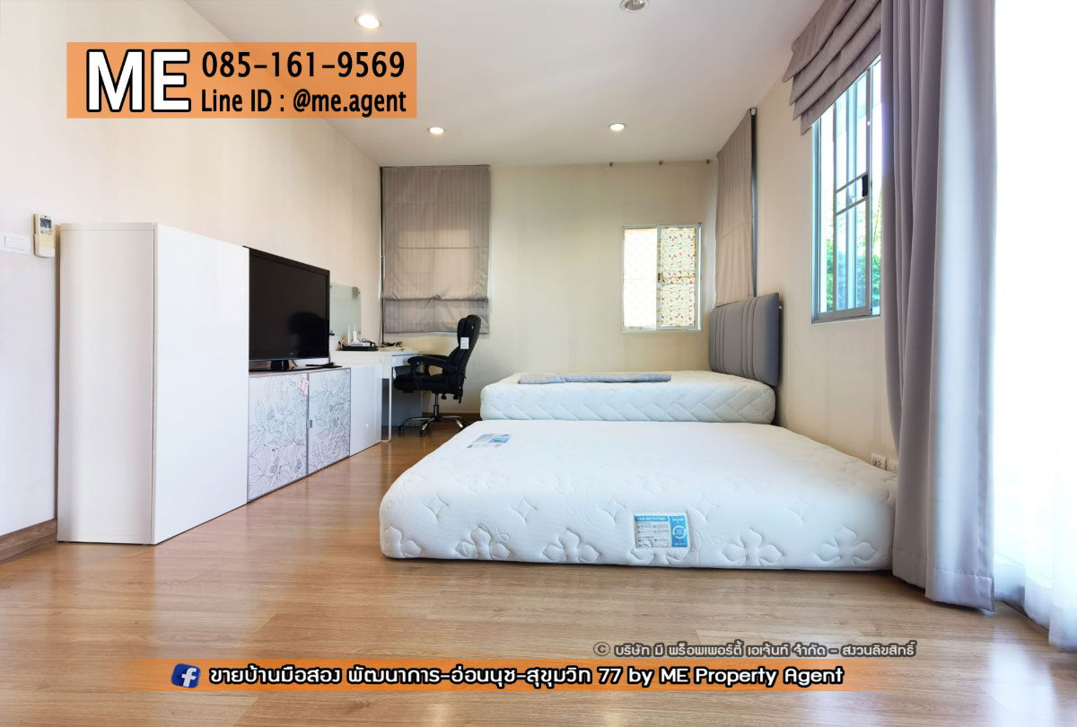 รูป ให้เช่า บ้านเดี่ยว เดอะ แพลนท์ พัฒนาการ38  เฟอร์นิเจอร์ครบ เดินทางสะดวก ใกล้สุขุมวิท Tel 064-954-9619 (RBH13-55) - รูปที่ 4/16