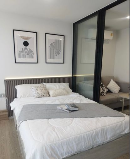 rent: Kave Seed Kaset, beautiful, cheap, ready to move in, near BTS Kasetsart University. Interested? Add me on Line @841qqlnr