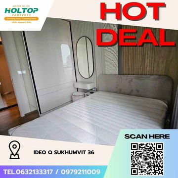 #Z1776💥040868🔥ให้เช่าคอนโด Ideo Q Sukhumvit 36 