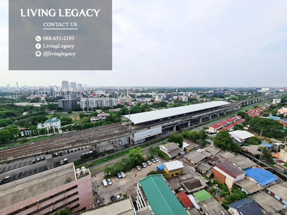 รูป SGURP6 ให้เช่าคอนโด Rich Park @ Triple Station 28.3 ตร.ม. ชั้น 18 line id : @livinglegacy - รูปที่ 8/8