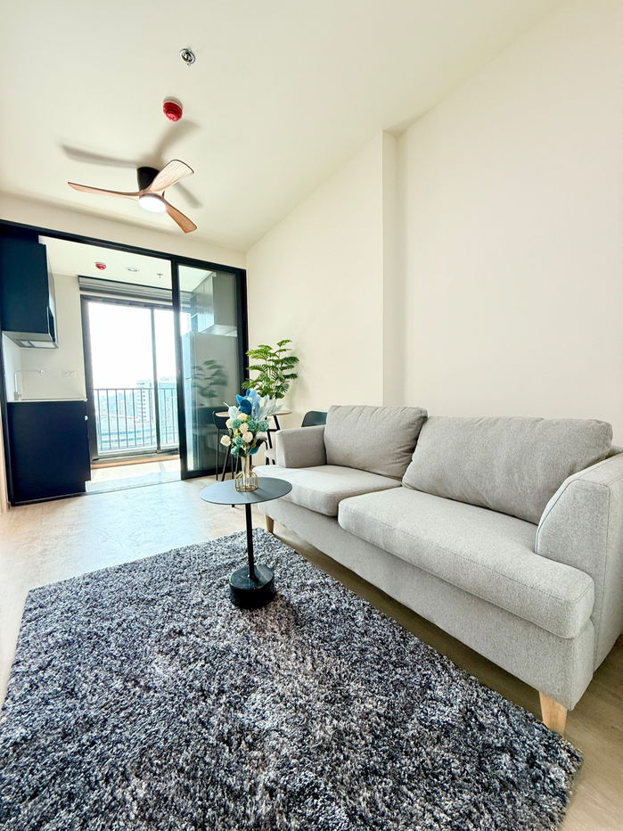 picture For Rent " 𝐍𝐮𝐞 𝐃𝐢𝐬𝐭𝐫𝐢𝐜𝐭 𝐑𝟗 " Brand new condo at Rama 9  Size 30 Sq.m. Floor 30 - 5/15