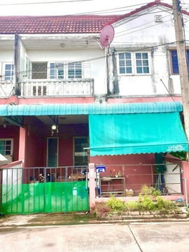 ขายบ้านทาว์นเฮ้าส์ 2 ชั้น มบ.ทรัพย์ประเสริฐ 17.1 ตร.วา ทำเลลาดกระบัง-หลวงแพ่ง ใกล้สนามบินสุวรรณภูมิ