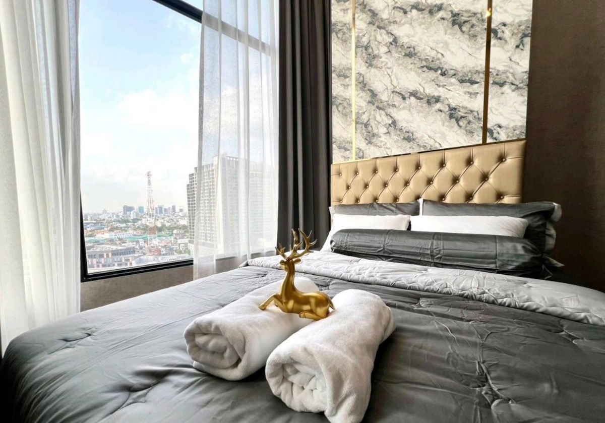 picture rent: Knightsbridge Space Sukhumvit - Rama 4, duplex room, beautiful,  ready to move in, near BTS Phra Khanong. Interested, add Line @841qqlnr - 8/27