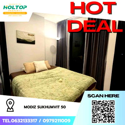 Condos for rent : #Z1761💥040868🔥 Condo for rent: Modiz Sukhumvit 50