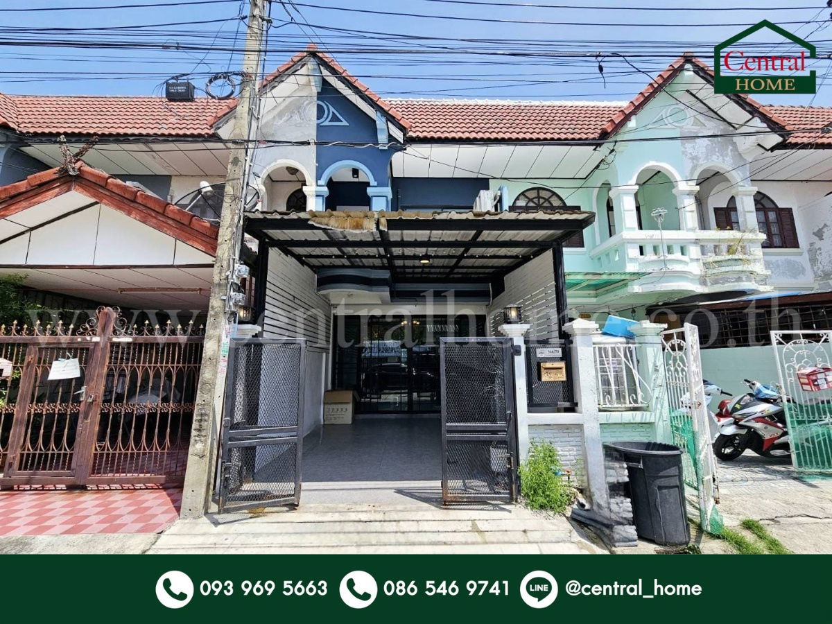 รูป ทาวน์เฮ้าส์ คู้บอน 27 แยก 48 รีโนเวทใหม่ พร้อมอยู่ - รูปที่ 1/19
